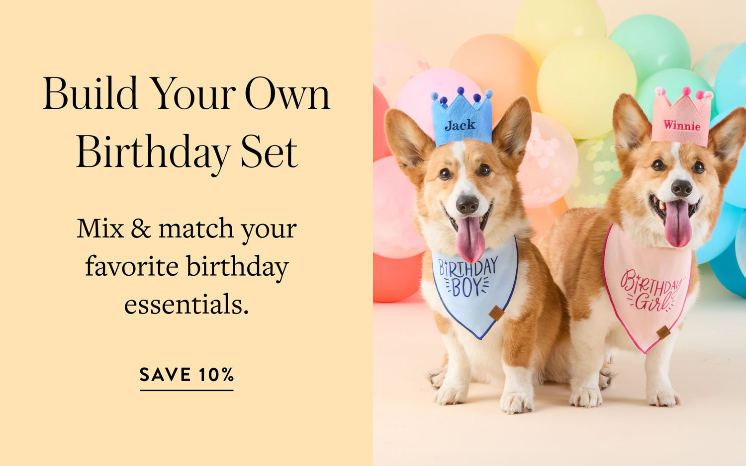 Build Your Own Birthday Set