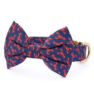 Catch of the Day Bow Tie Collar from The Foggy Dog