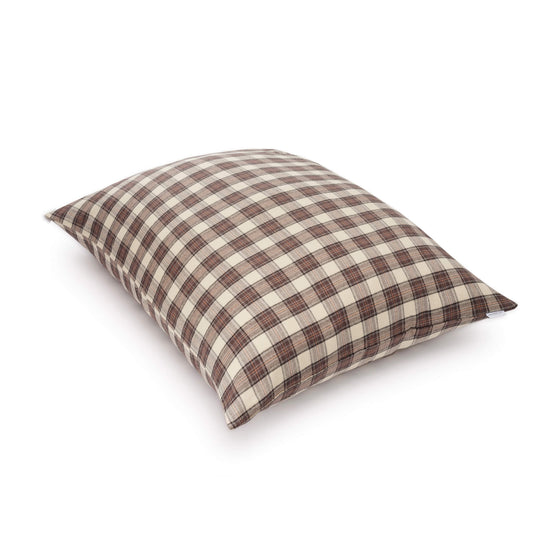 Chestnut Plaid Flannel Dog Bed from The Foggy Dog