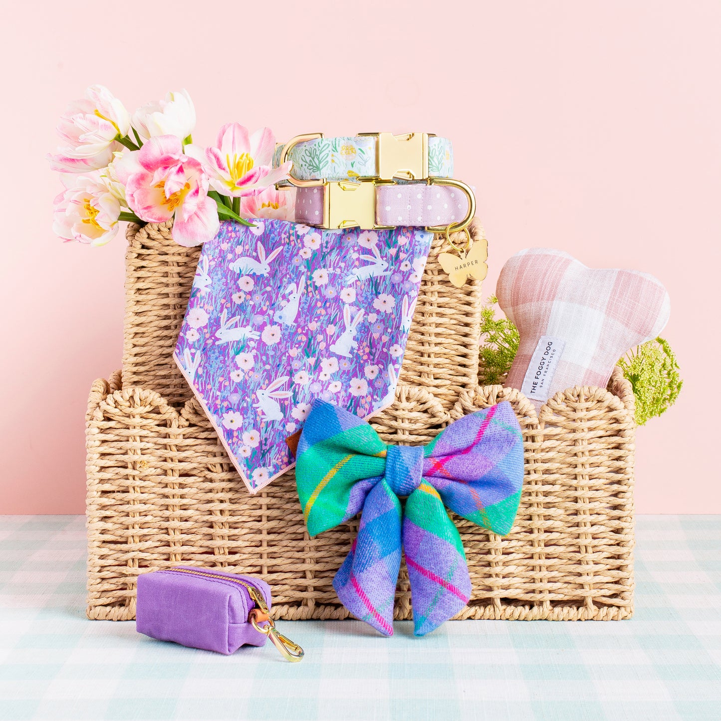 Butterfly Pet ID Tag