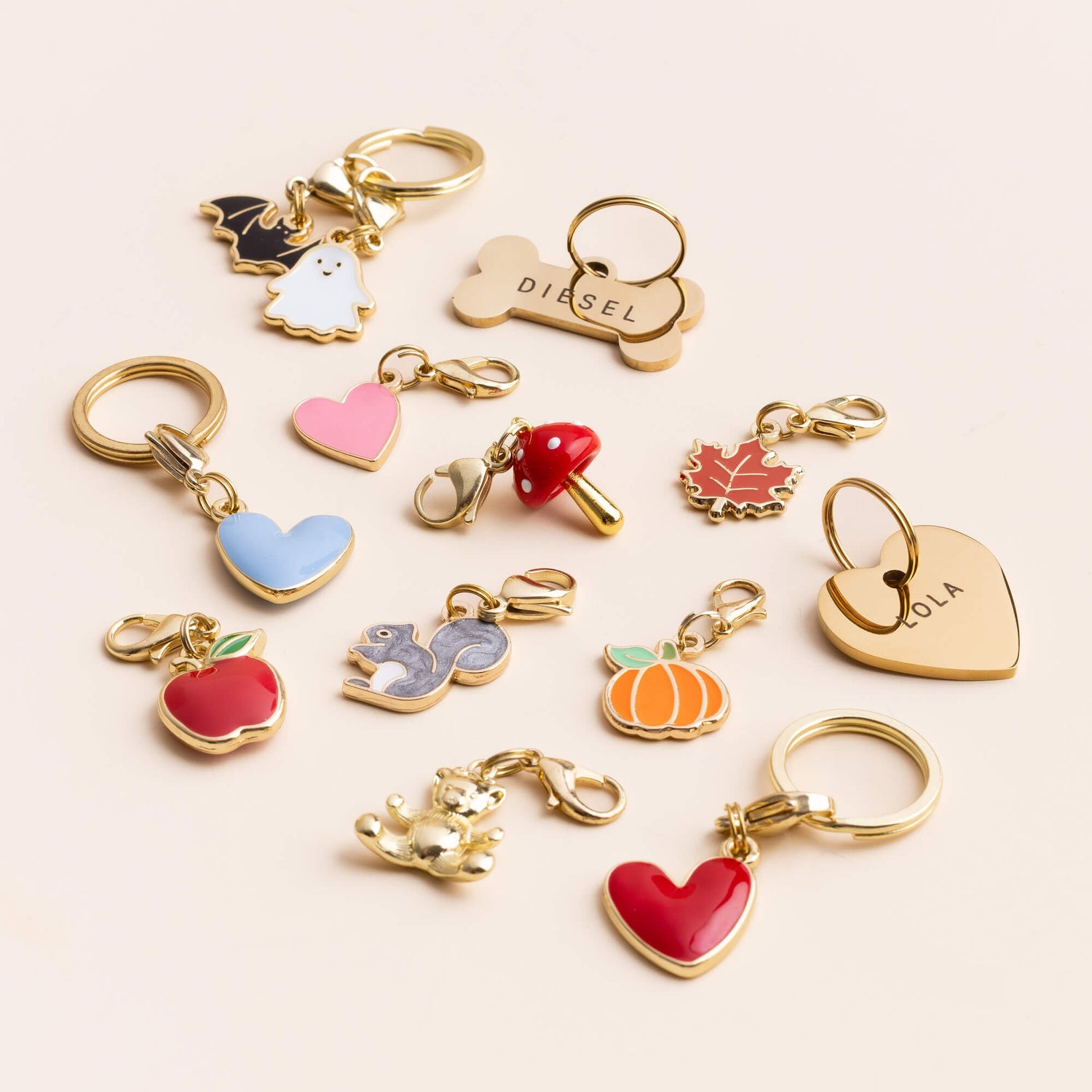 Collar Charms and Pet ID Tags from The Foggy Dog