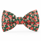 Mushroom Meadow Dog Bow Tie