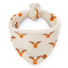 Reindeer Knit Dog Bandana