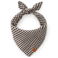 Houndstooth Flannel Dog Bandana from The Foggy Dog