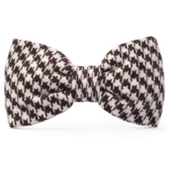 Houndstooth Flannel Dog Bow Tie from The Foggy Dog