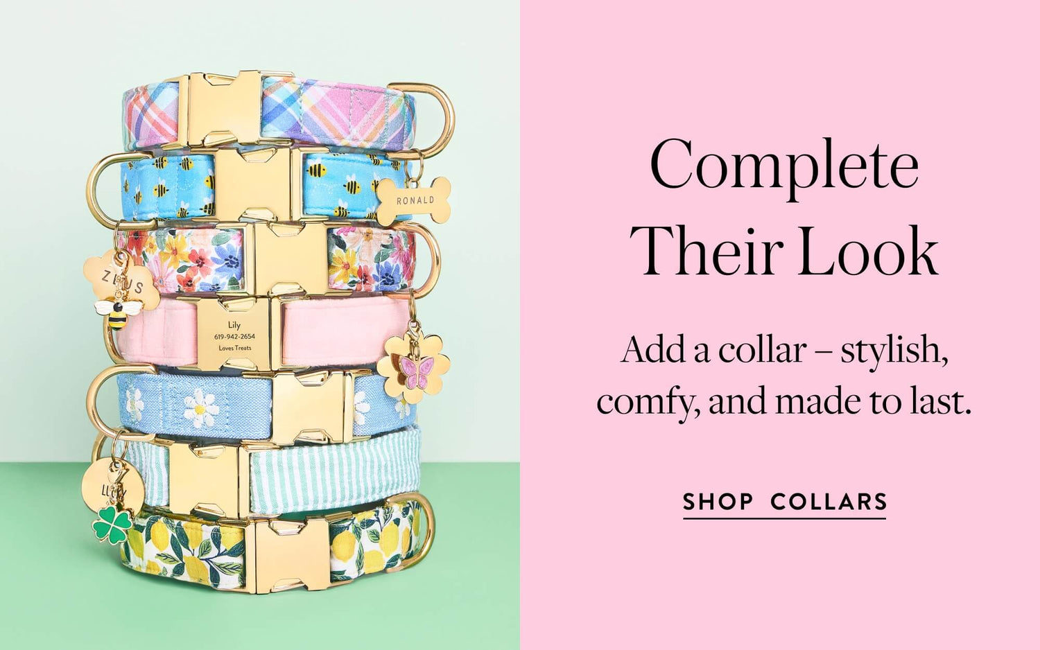 Collars and Charms from The Foggy Dog