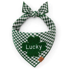Clover Applique Dog Bandana