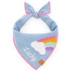 Rainbow Applique Dog Bandana