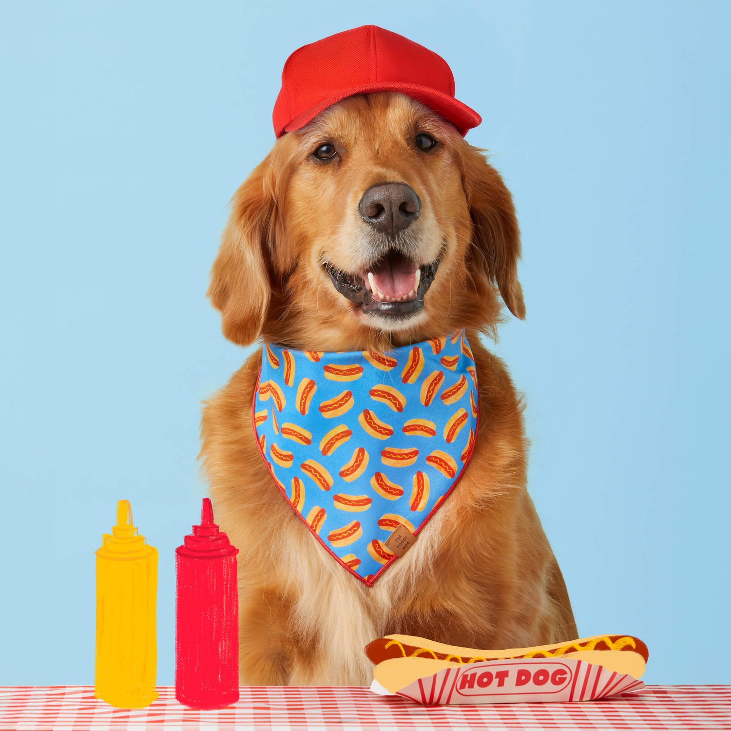 Hot Diggity Dog Bandana from The Foggy Dog