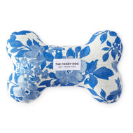 Blue Roses Dog Squeaky Toy from The Foggy Dog