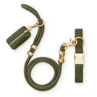 Olive Collar Walk Set from The Foggy Dog