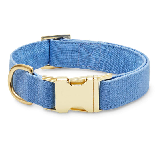 Periwinkle Dog Collar from The Foggy Dog