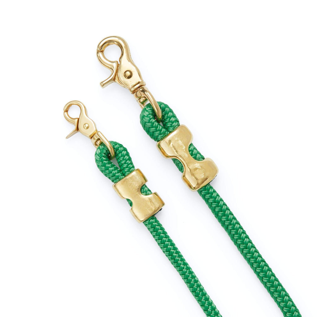 Grass Green Marine Rope Dog Leash The Foggy Dog