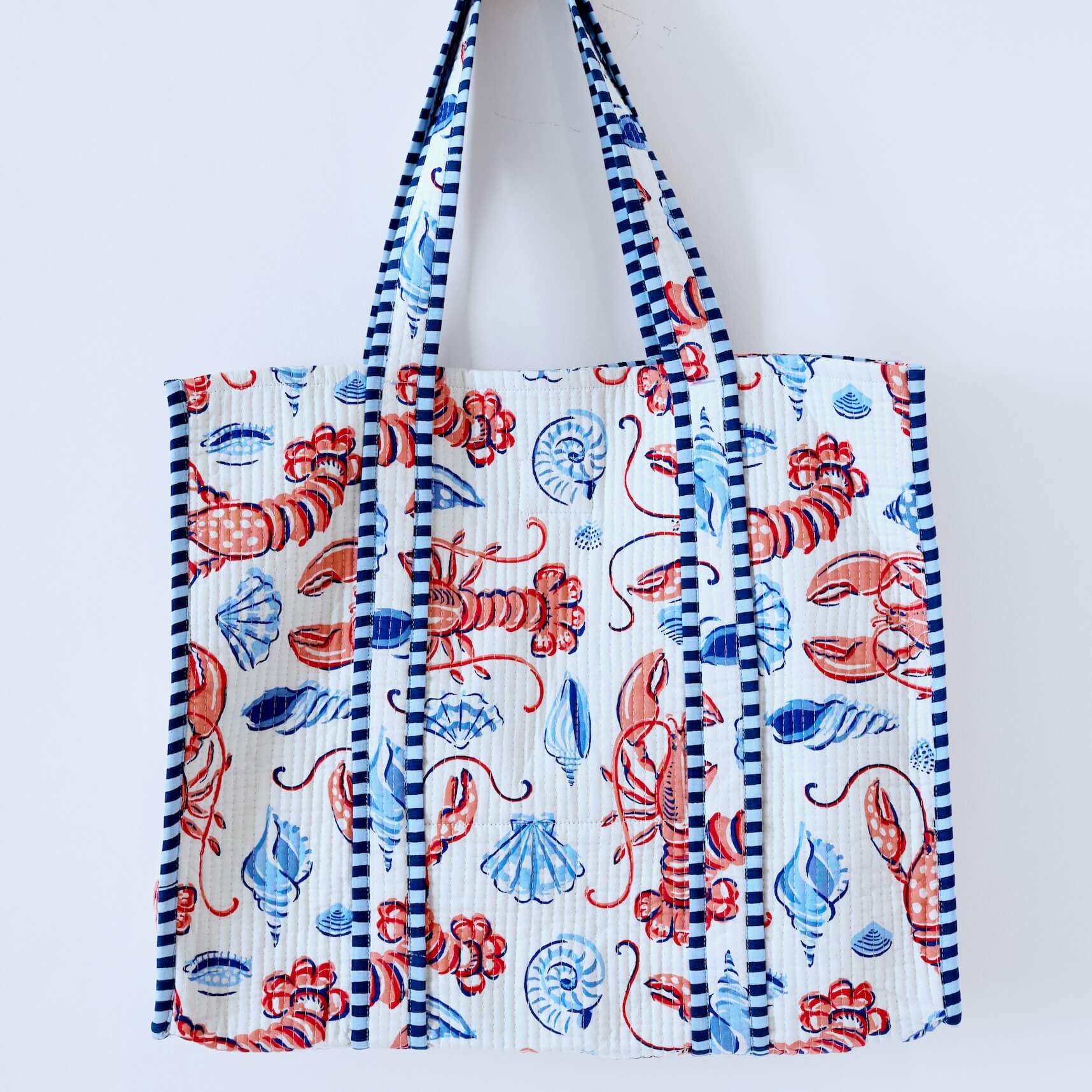 Printfresh Lobster Landing Traveler Tote Bag – The Foggy Dog