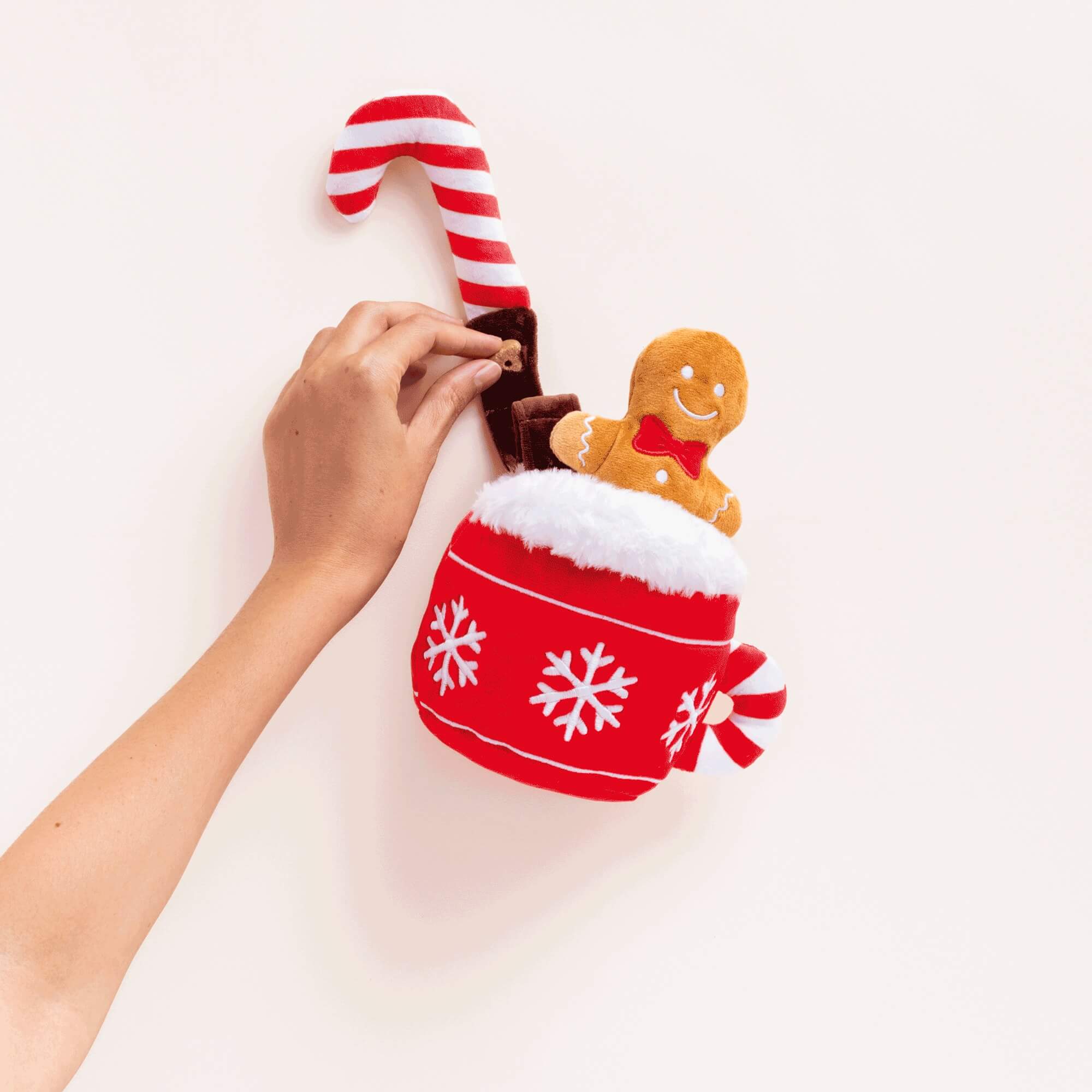 Hot Cocoa Interactive Snuffle Dog Toy from The Foggy Dog