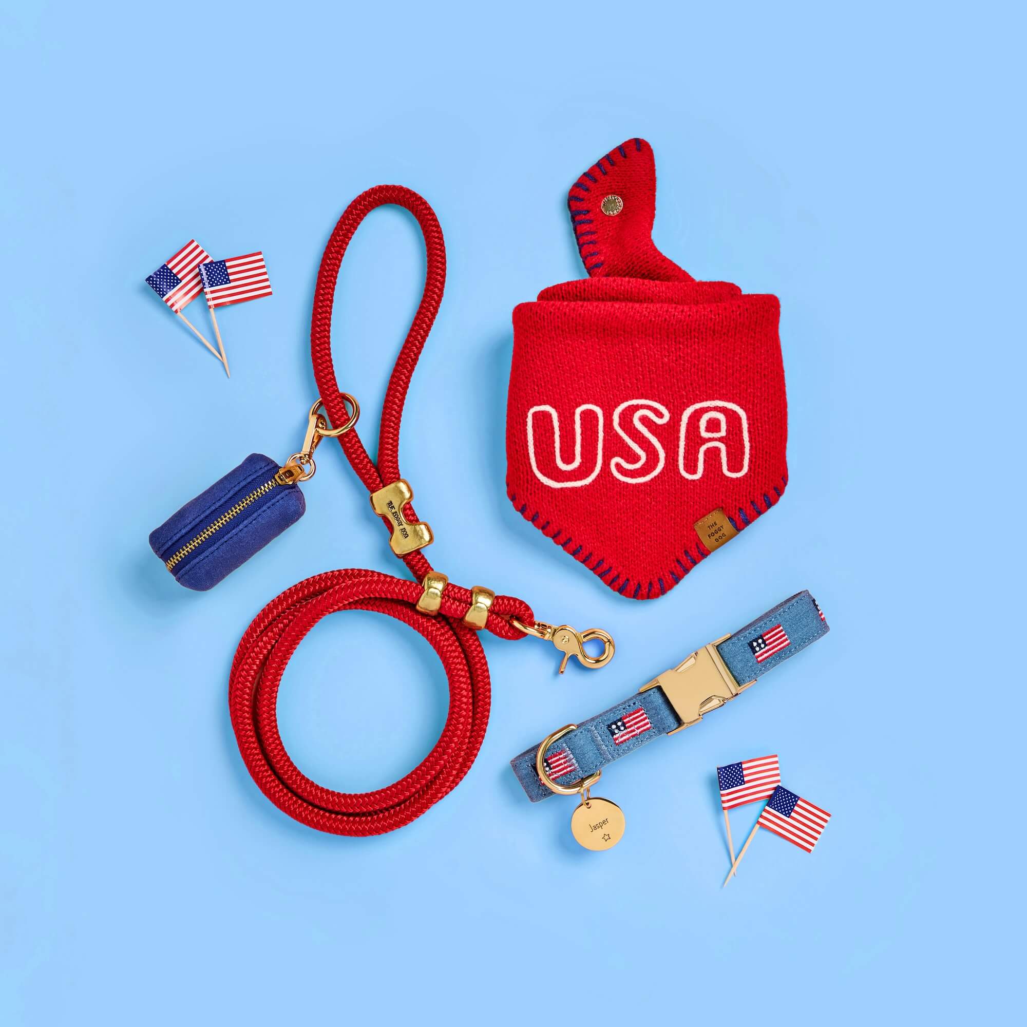 Ruby Marine Rope Dog Leash – The Foggy Dog