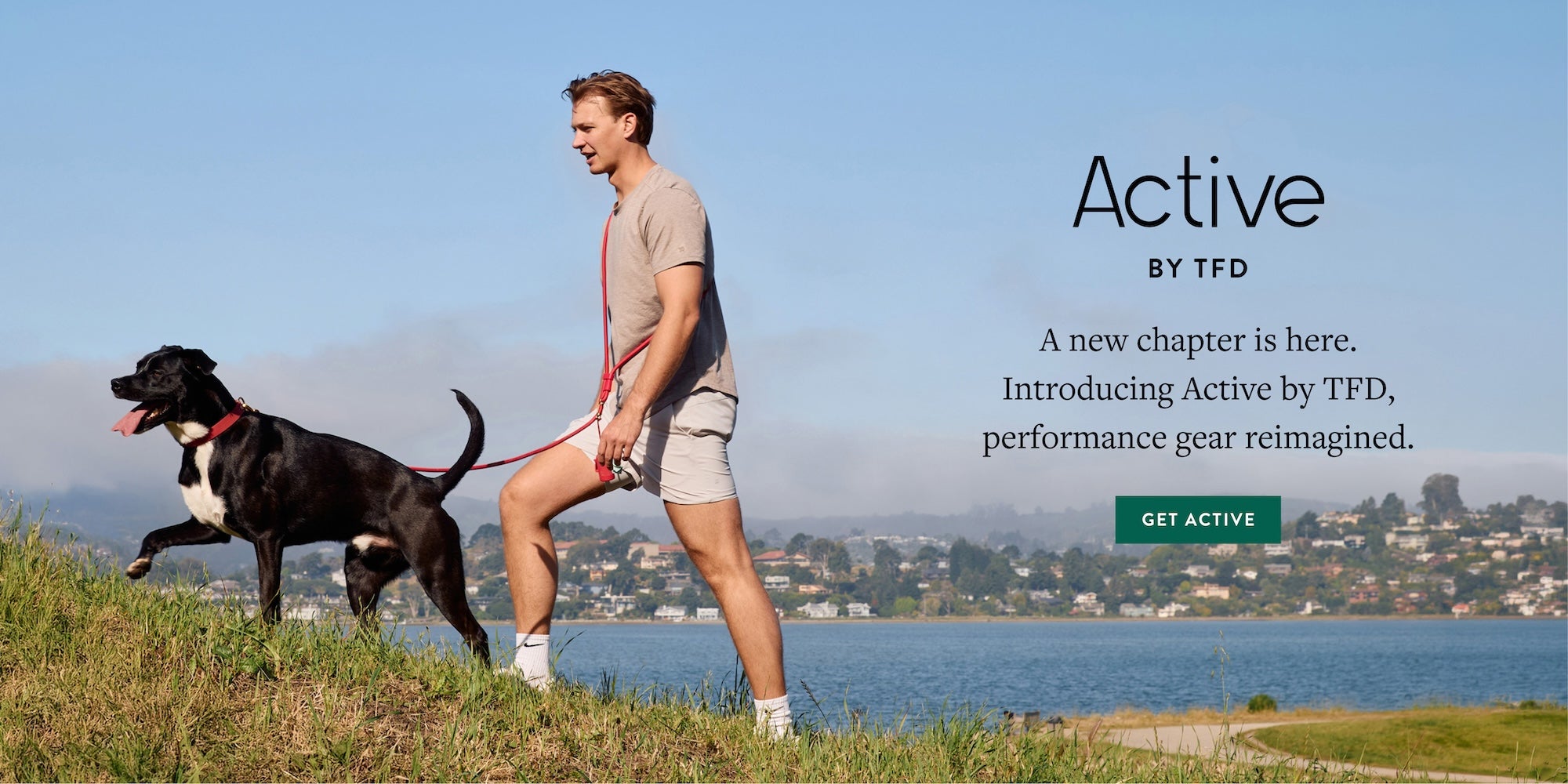 Active by TFD. A new chapter is here. Introducing Active by TFD, performance gear reimagined.