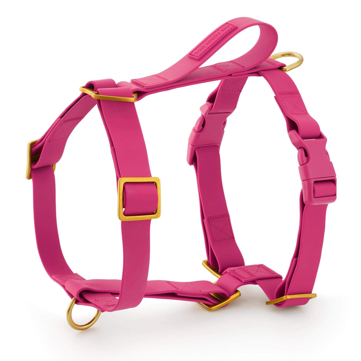 Active Flex Dog Harness - With Handle (M/L), Dahlia from The Foggy Dog