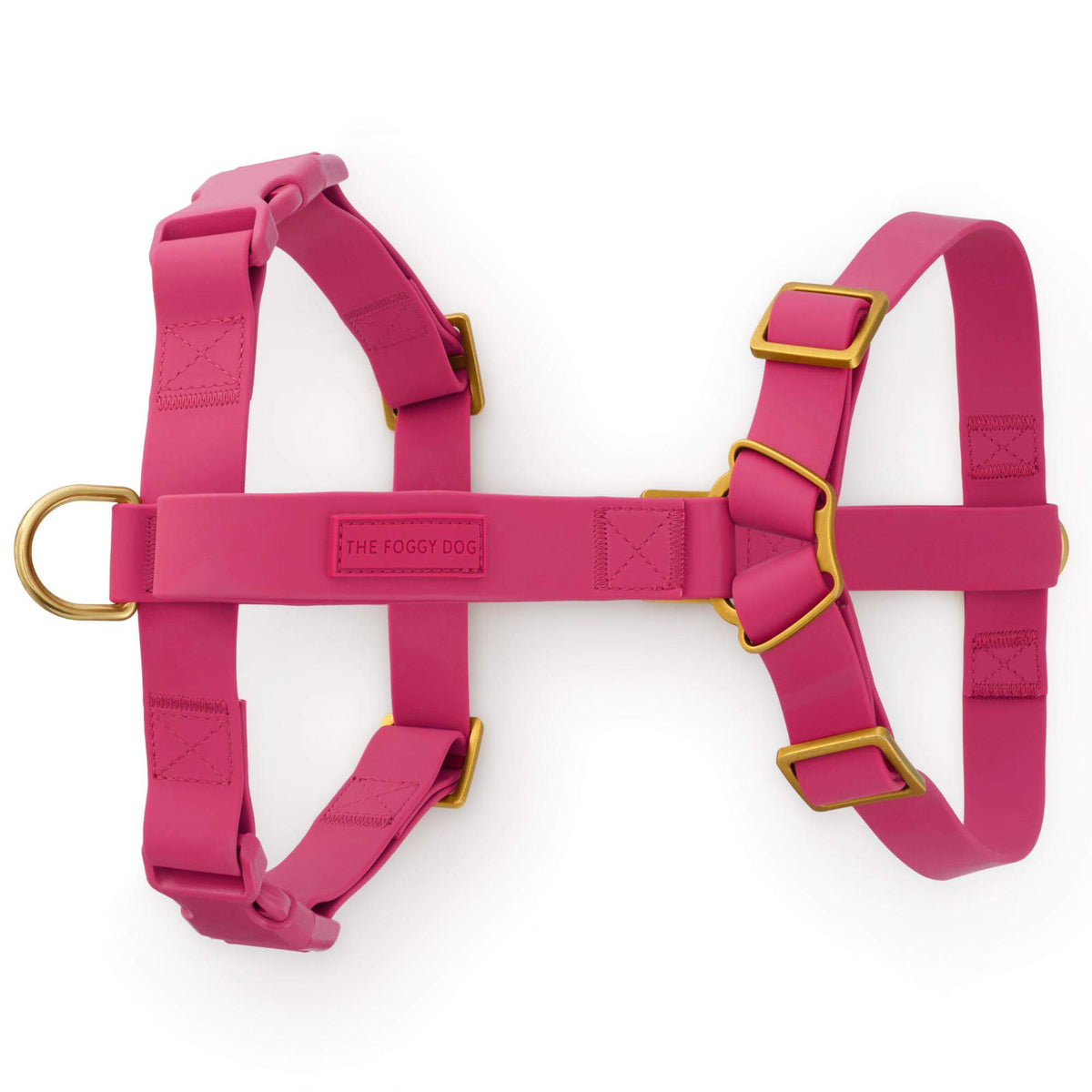 Active Flex Dog Harness - With Handle (M/L), Dahlia from The Foggy Dog