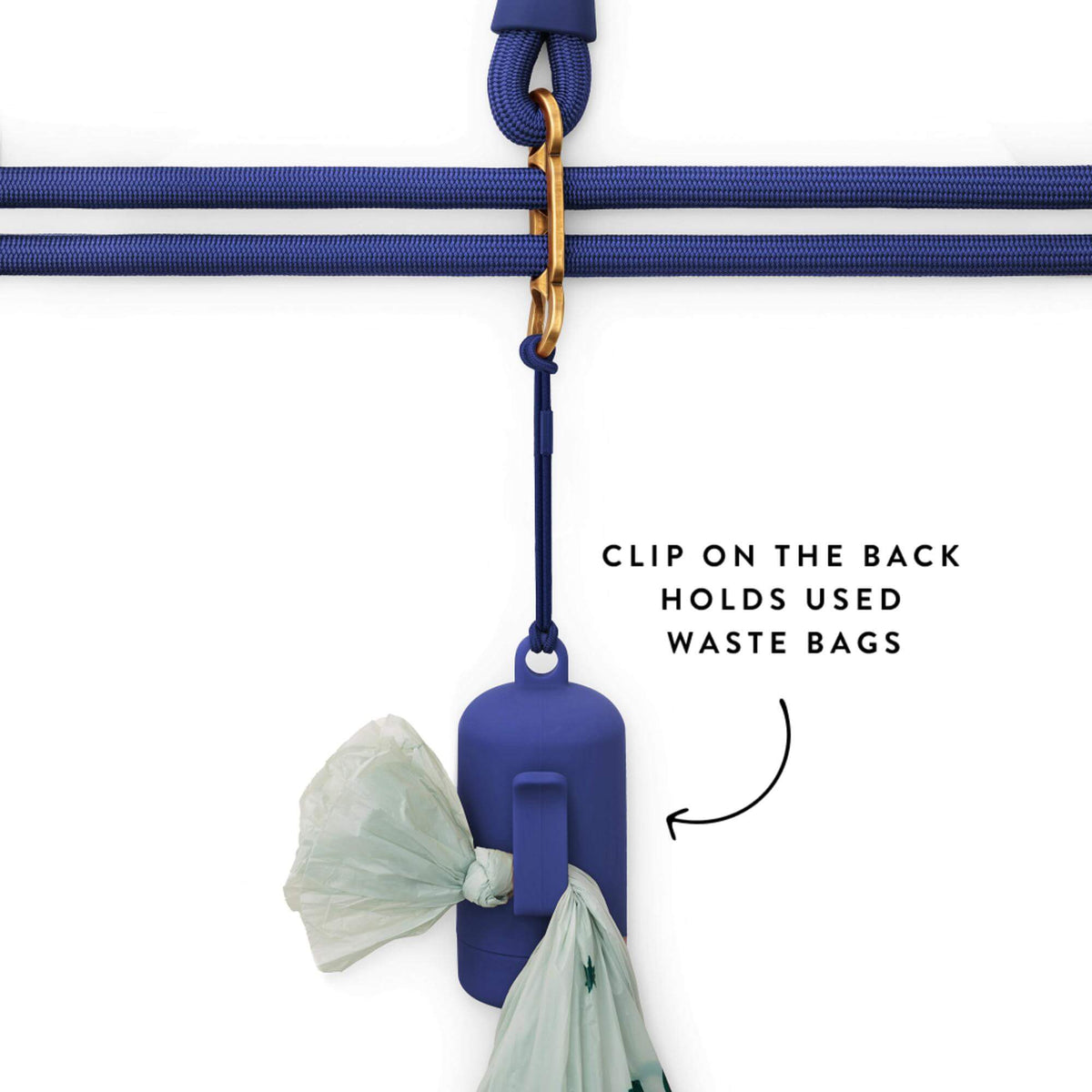 Active Waste Bag Holder, Azure from The Foggy Dog