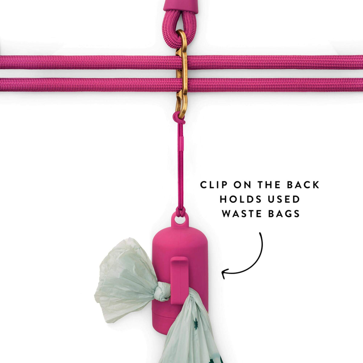 Active Waste Bag Holder, Dahlia from The Foggy Dog