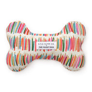 Rifle Paper Co. x TFD Birthday Candles Dog Squeaky Toy from The Foggy Dog
