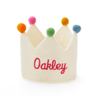 Ivory Dog Birthday Crown from The Foggy Dog