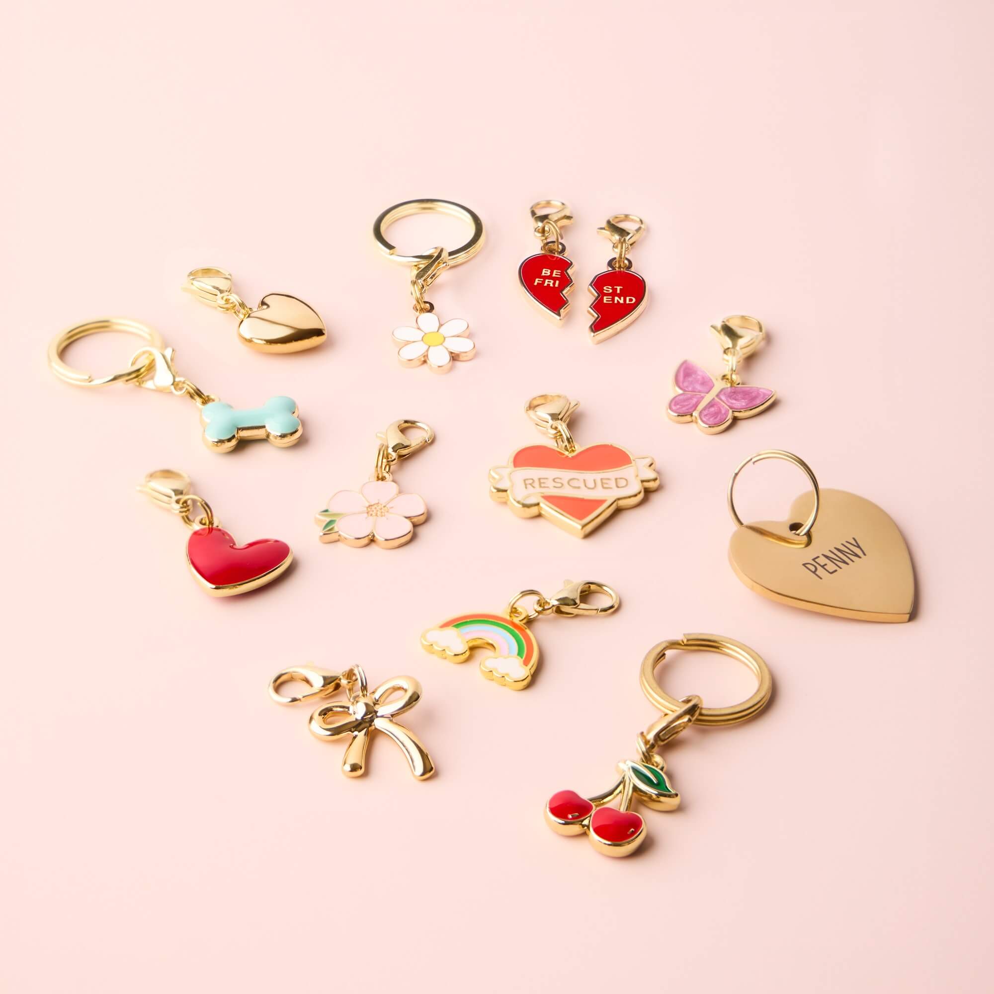 Collar Charms and ID Tags from The Foggy Dog