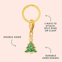 Christmas Tree Collar Charm from The Foggy Dog