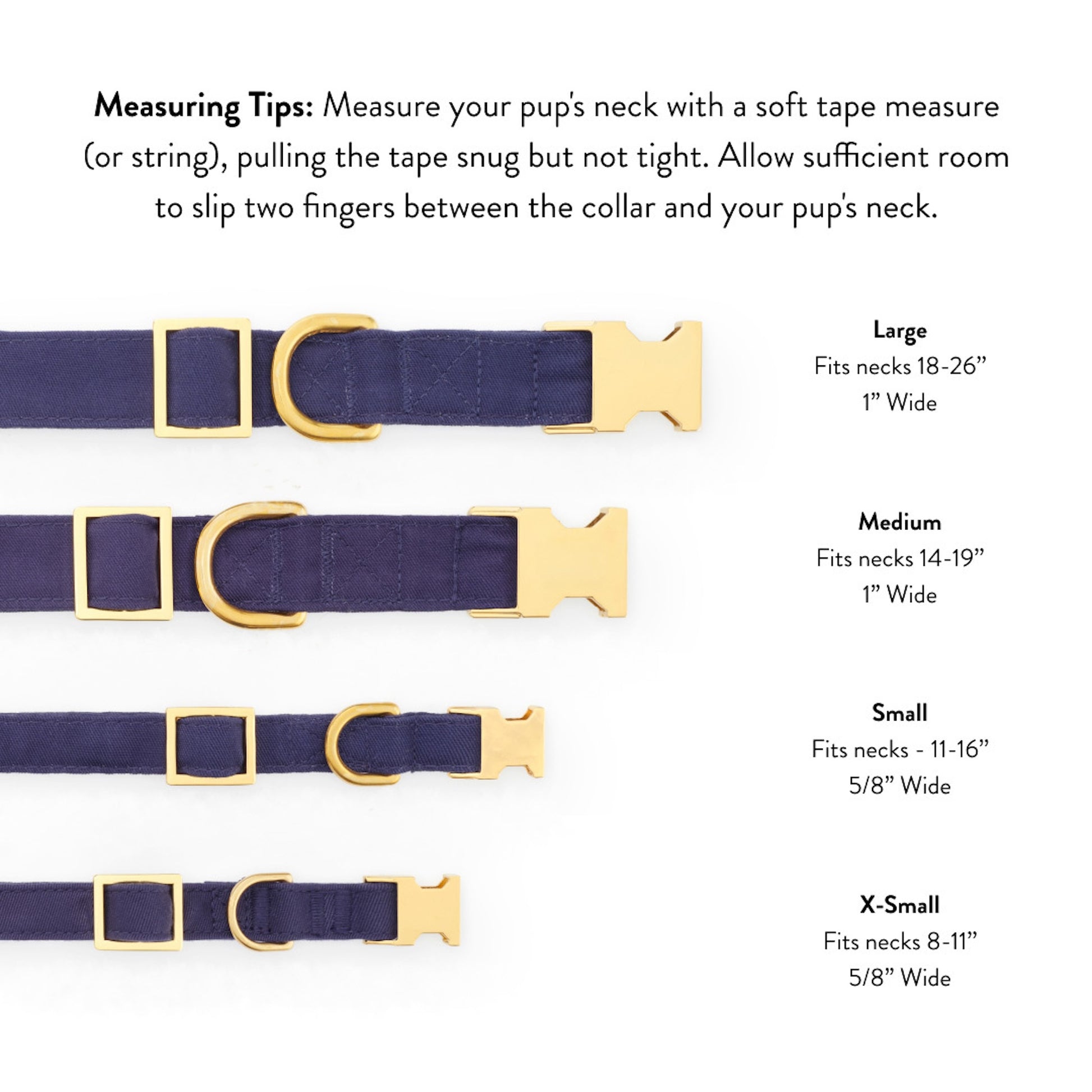 Dog Collar Size Guide