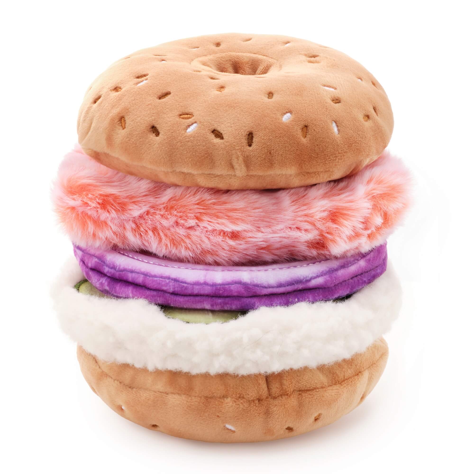 Bagel and Lox Interactive Snuffle Dog Toy – The Foggy Dog