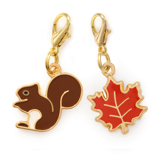 Woodland Collar Charm Set from The Foggy Dog