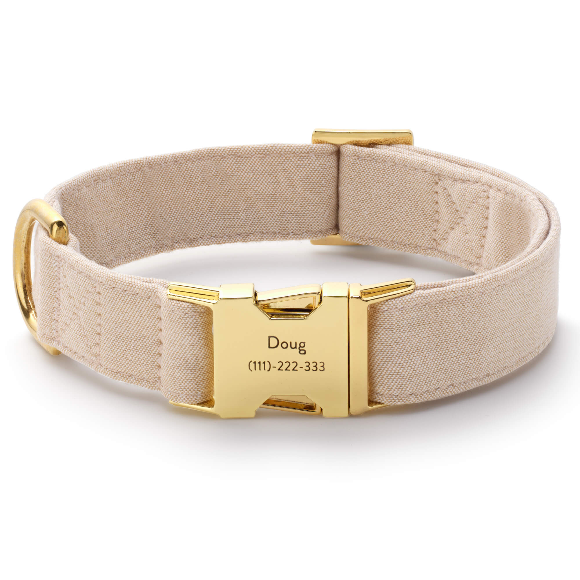 Flax Dog Collar – The Foggy Dog