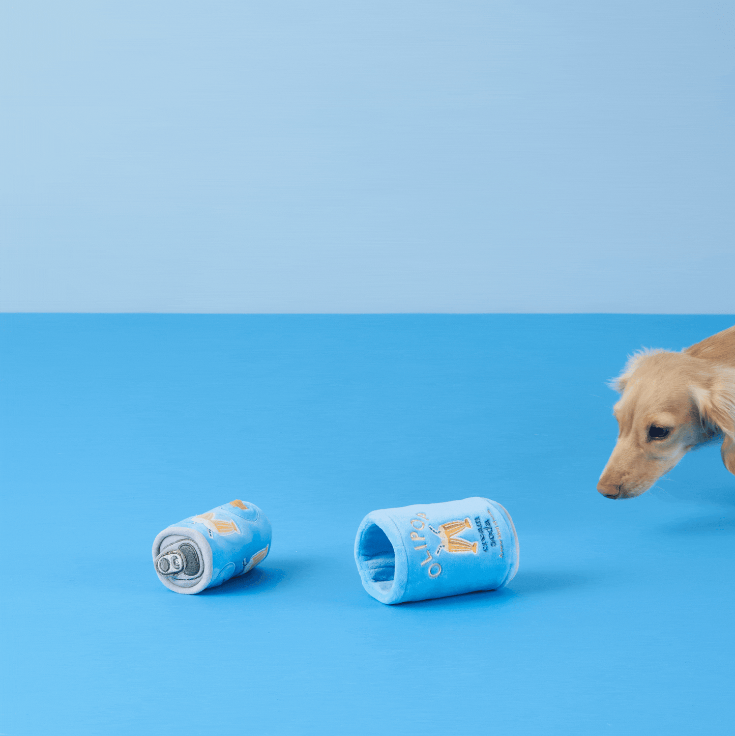 Olipop x The Foggy Dog Cream Soda Interactive Snuffle Dog Toy