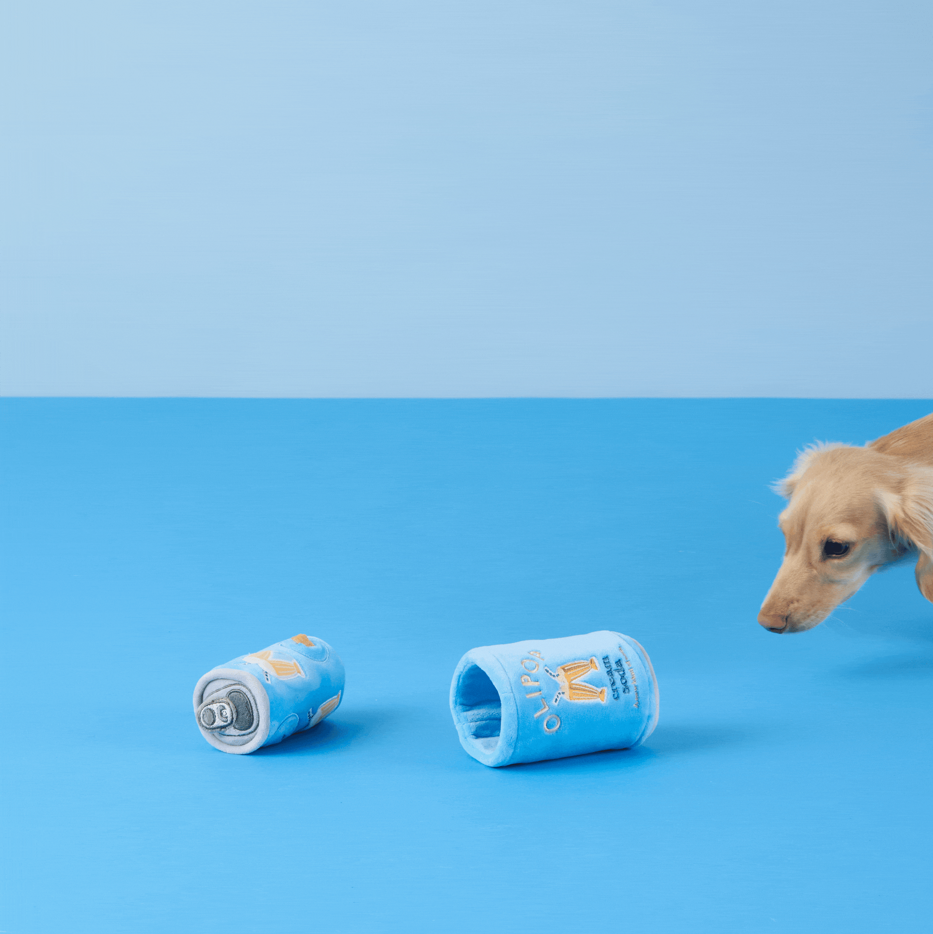 Olipop x The Foggy Dog Cream Soda Interactive Snuffle Dog Toy