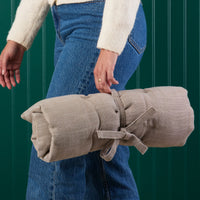 Mushroom Brown Travel Mat from The Foggy Dog