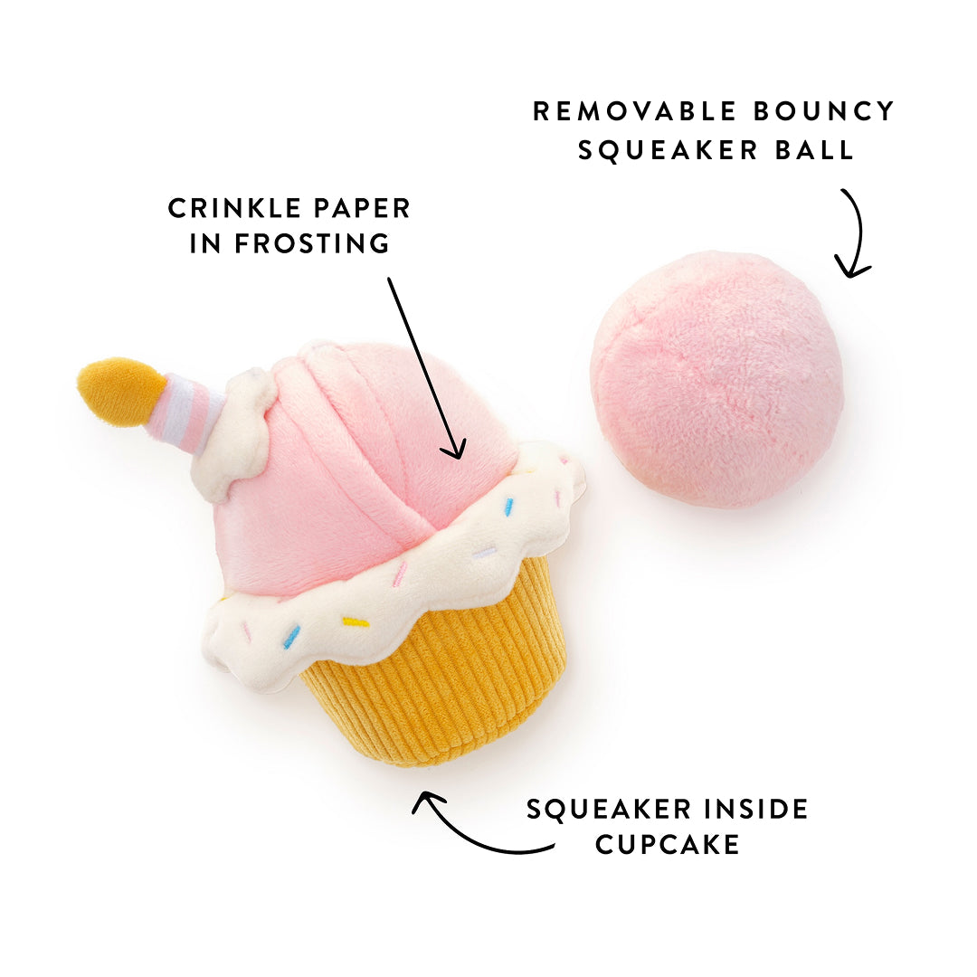 The Foggy Dog Toy - Cupcake Interactive Snuffle The Foggy Dog Toy - Cupcake Interactive Snuffle