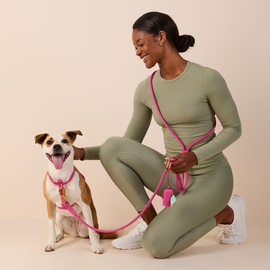 Active Everyday Harness  Walk Set (XS/S), Dahlia view 2