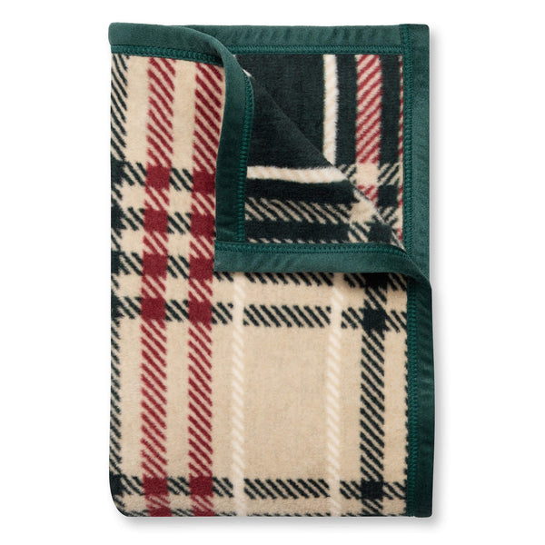 ChappyWrap x TFD Eggnog Plaid Dog Blanket