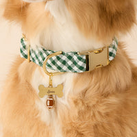 Football Collar Charm and Bone ID Tag The Foggy Dog 