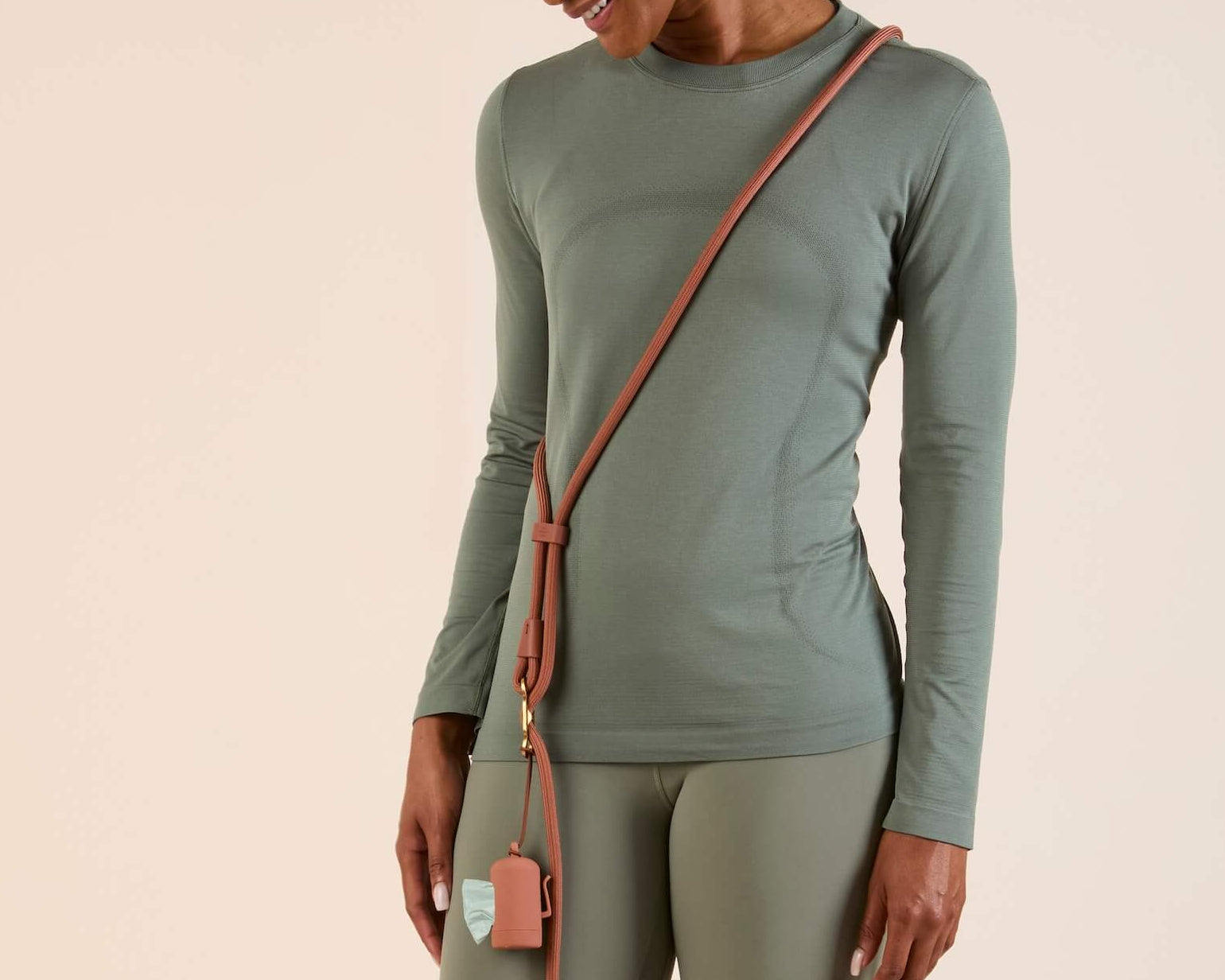 Active Hands-Free Dog Leash, Saddle from Active by The Foggy Dog