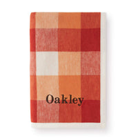 ChappyWrap x TFD Pumpkin Spice Plaid Dog Blanket from The Foggy Dog