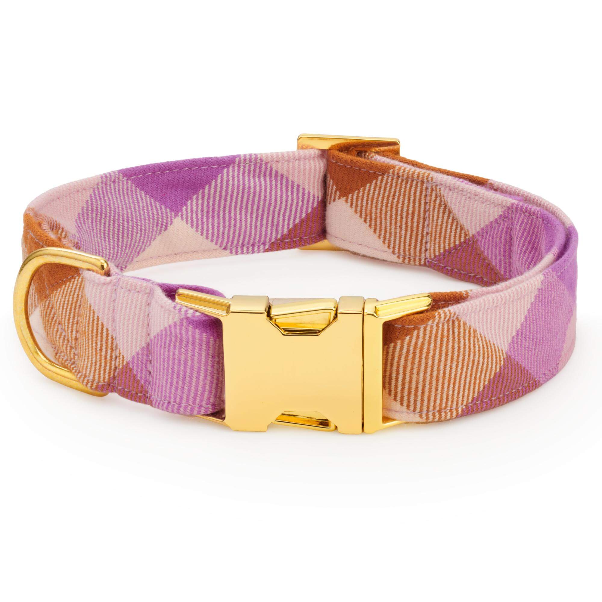 Bramble Flannel Dog Collar