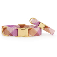 Bramble Flannel Dog Collar from The Foggy Dog