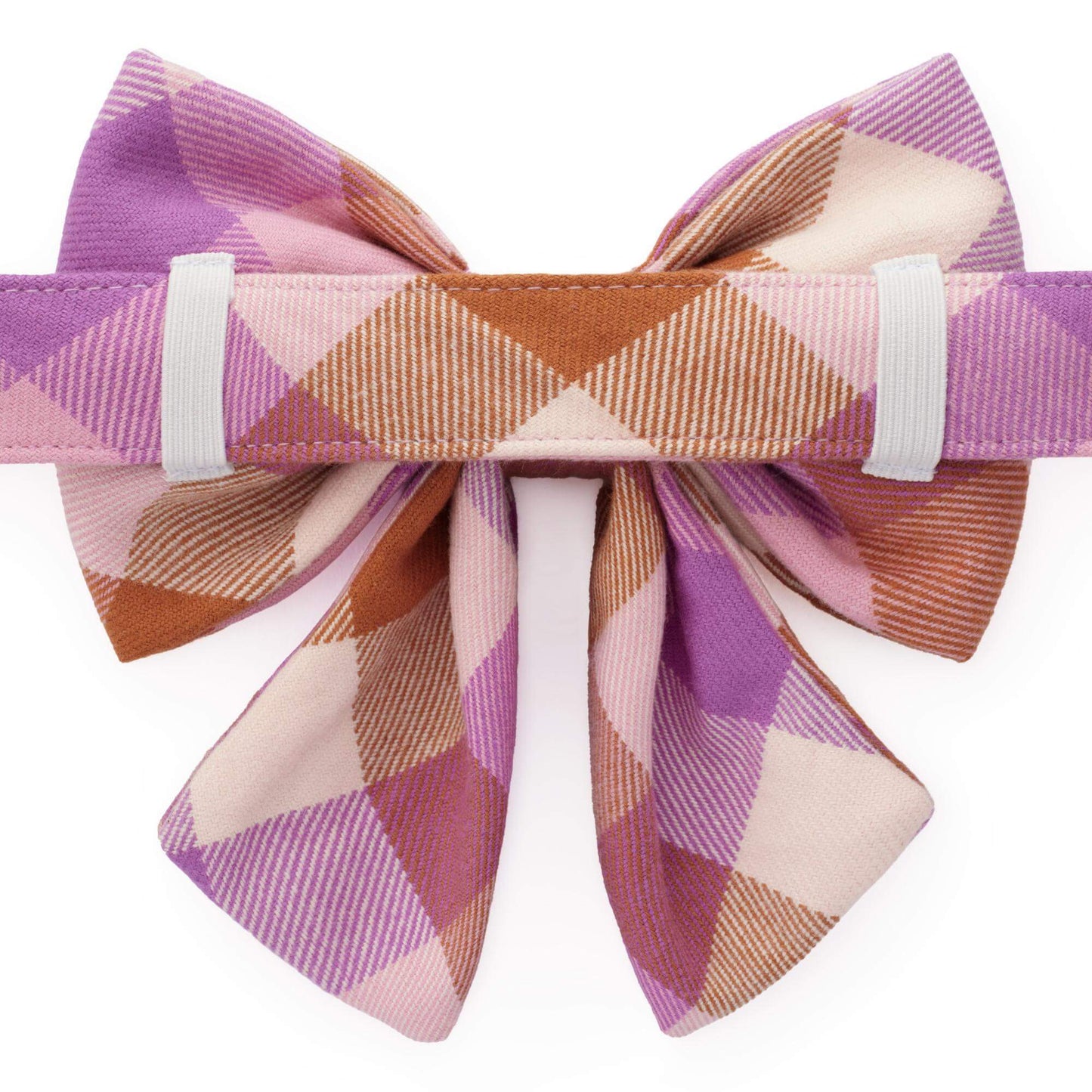 Bramble Flannel Lady Bow Collar from The Foggy Dog