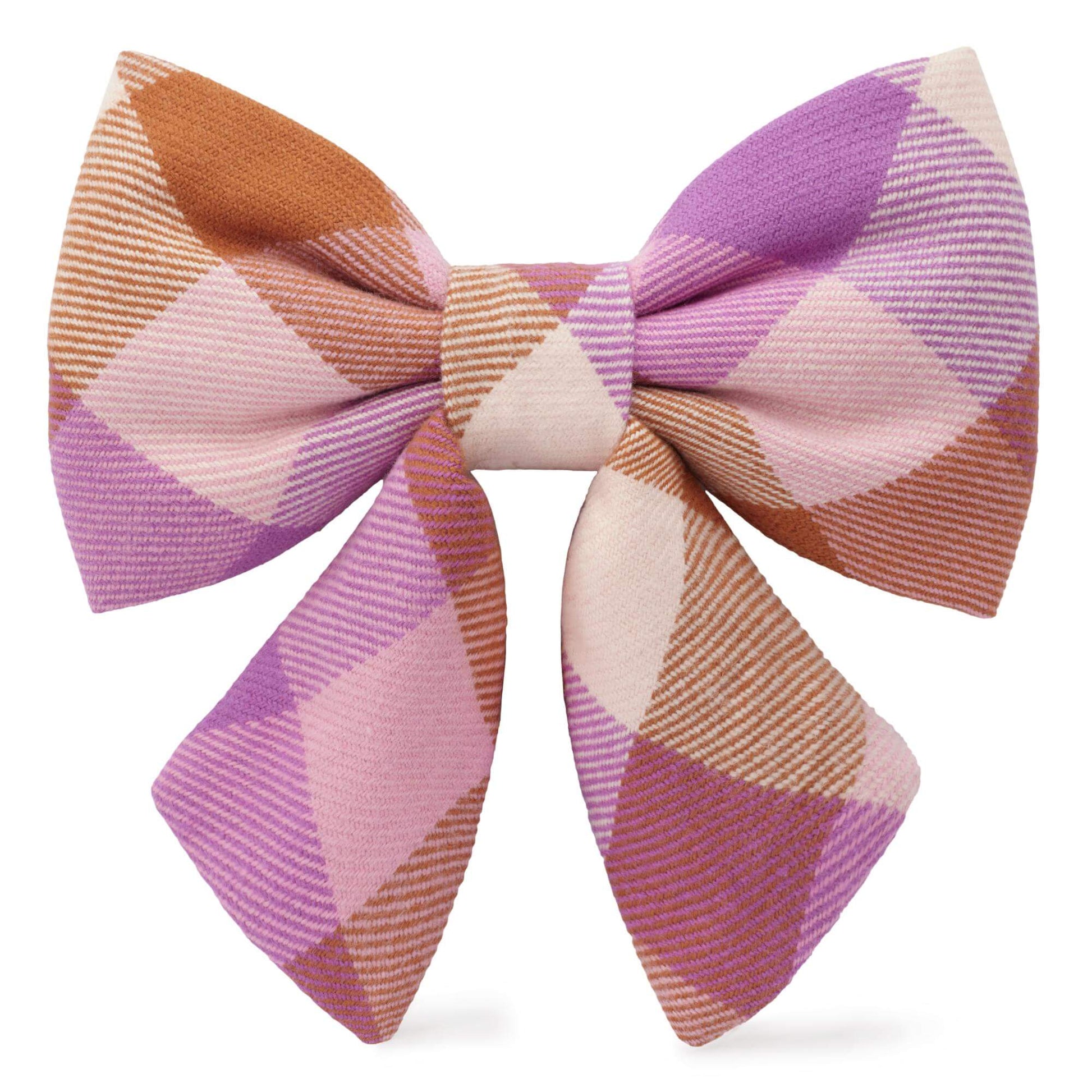 Bramble Flannel Lady Dog Bow from The Foggy Dog