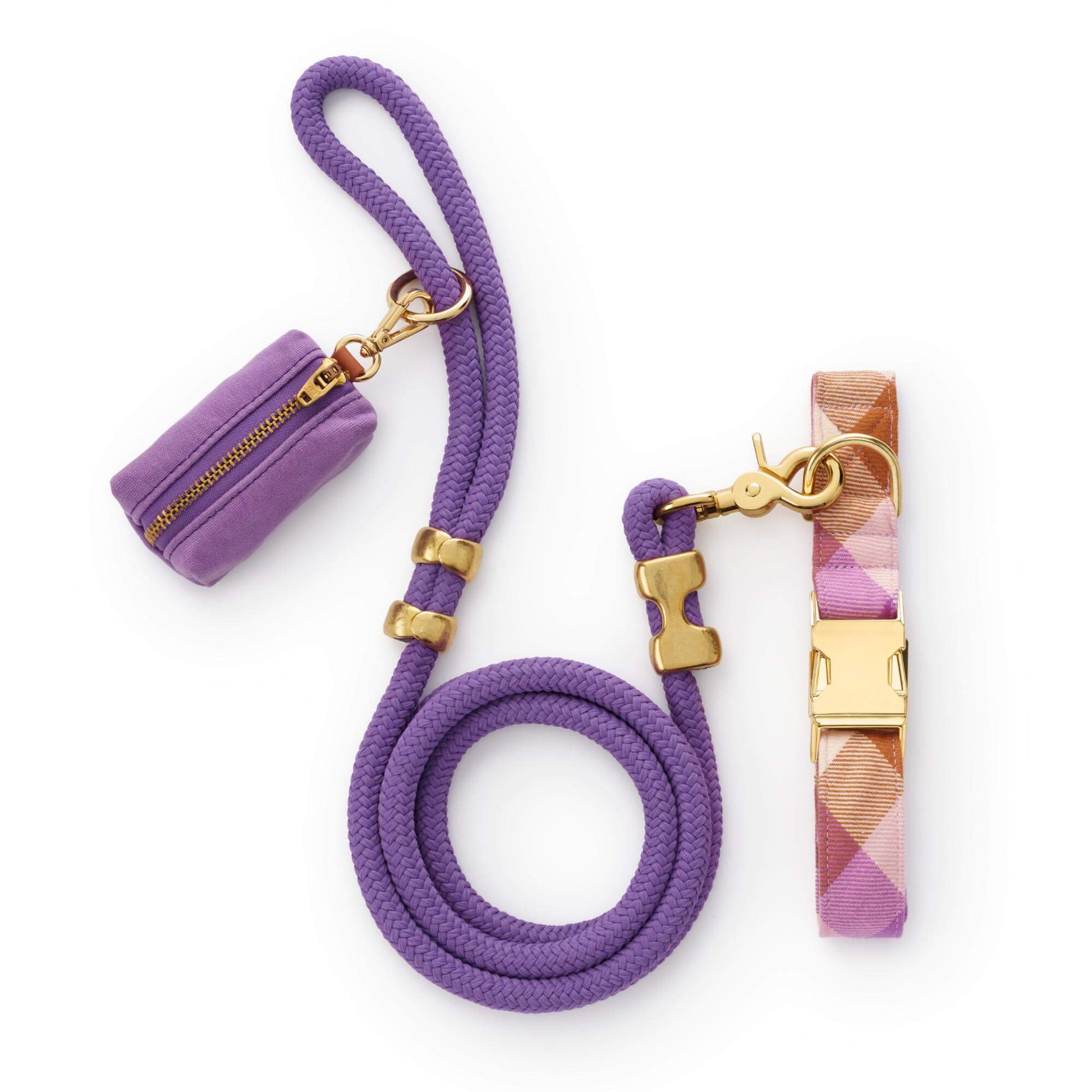 Bramble Flannel Collar Walk Set from The Foggy Dog
