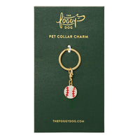 Baseball Collar Charm from The Foggy Dog