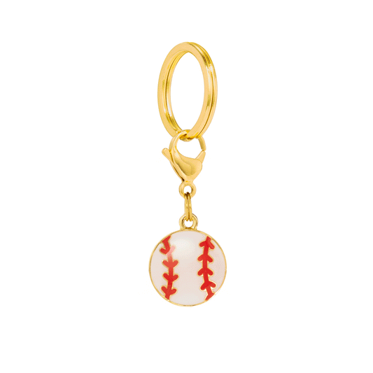 Baseball Collar Charm from The Foggy Dog