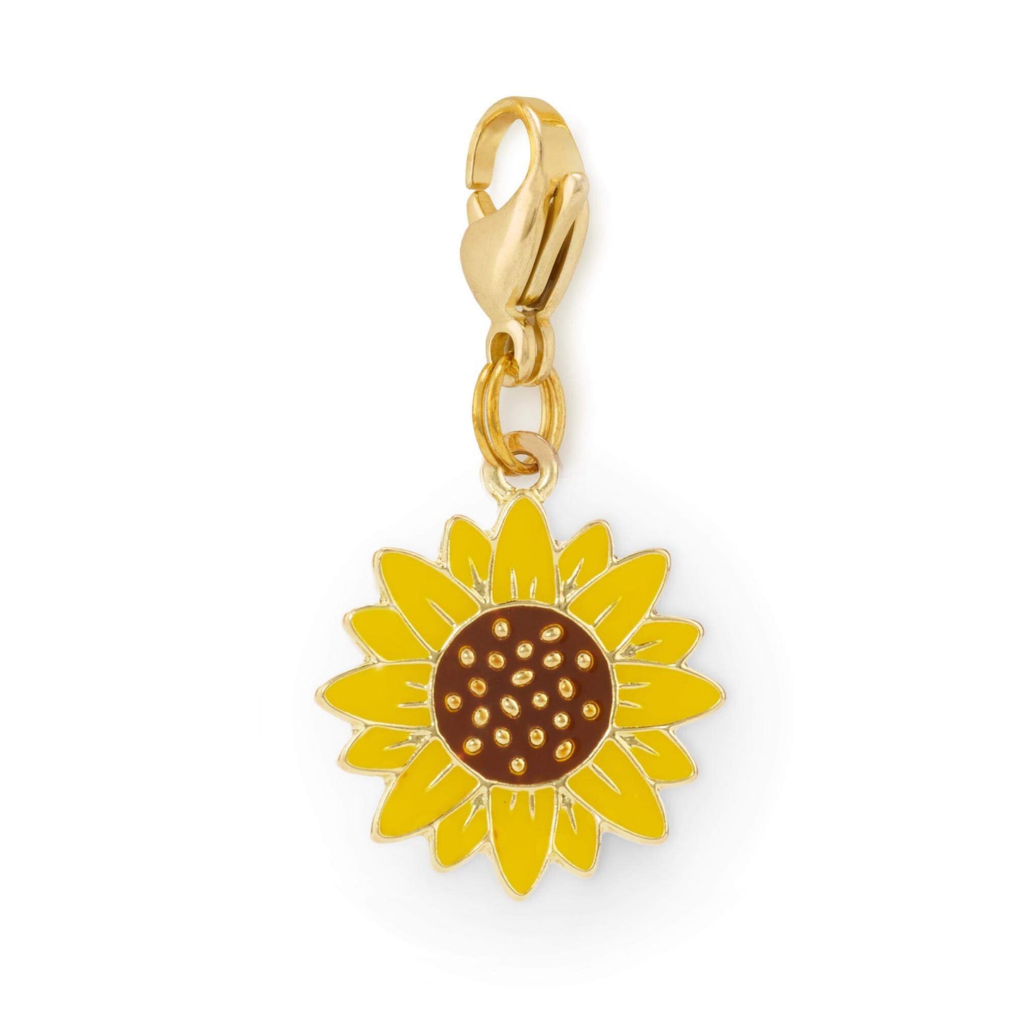 Sunflower Collar Charm from The Foggy Dog